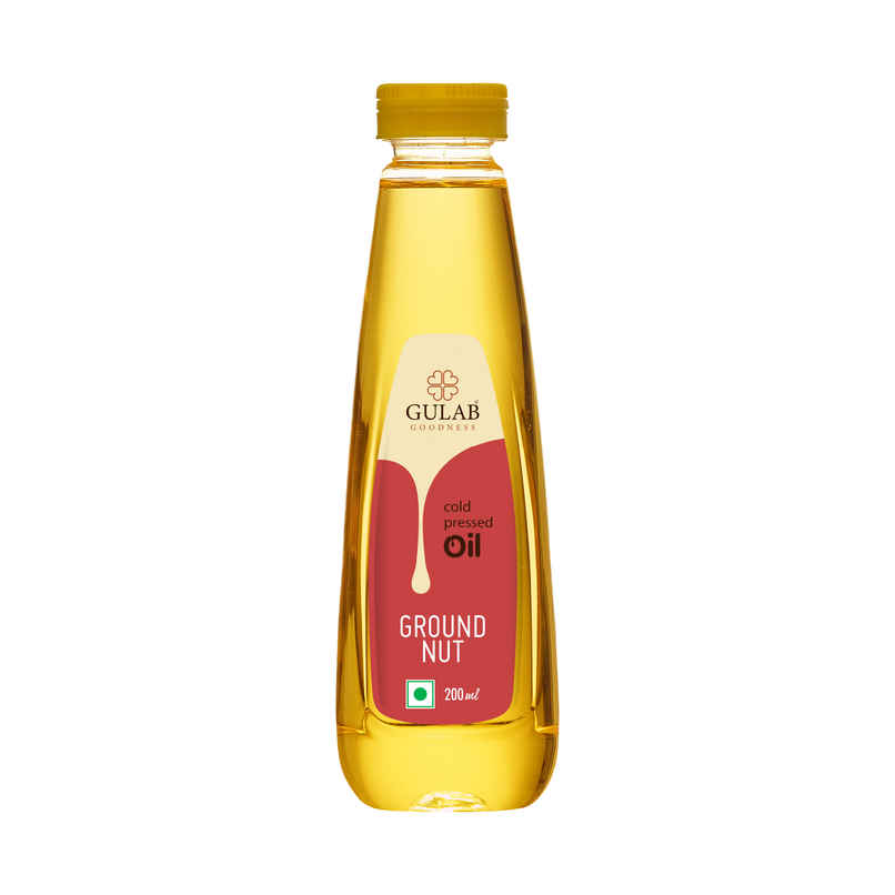 Gulab Cold Pressed Groundnut Oil | Bottle