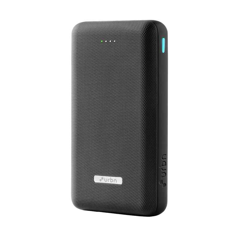 URBN 20000mAh 35W Fast Charging Power Bank | PD+QC | Dual Output | iPhone & Android Black
