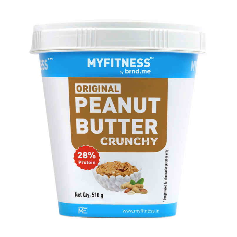 MyFitness Original Peanut Butter Crunchy Spread | High Protein MyFitness Original Peanut Butter Crunchy Spread | High Protein