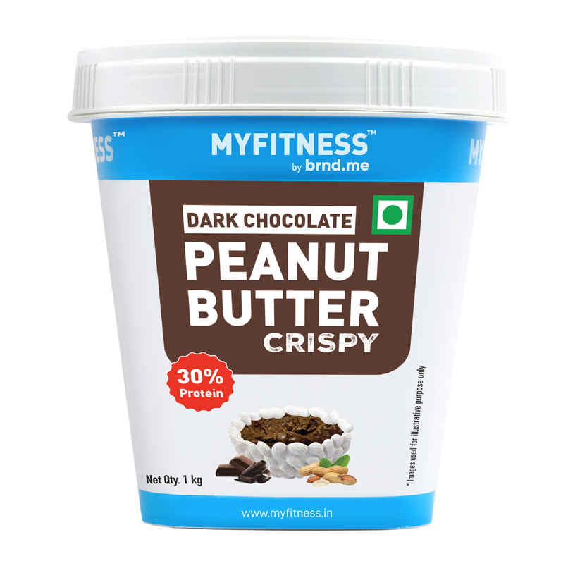 MyFitness High Protein Dark Chocolate Peanut Butter Crispy Spread MyFitness High Protein Dark Chocolate Peanut Butter Crispy Spread