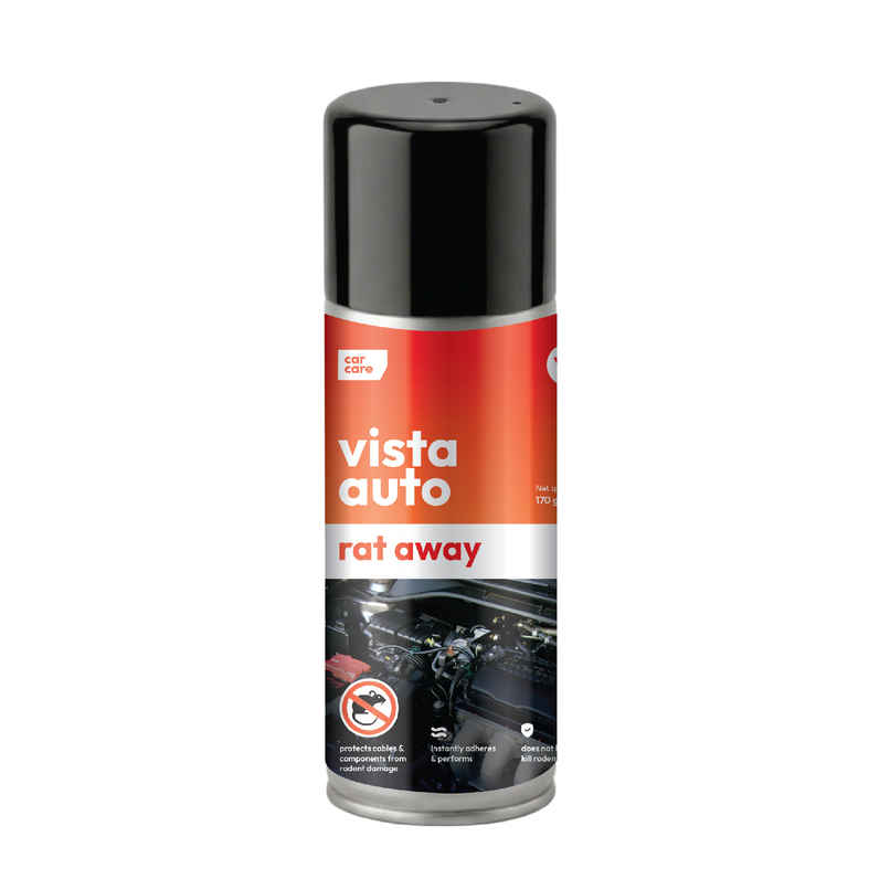 Vista Auto Care Rat Away I Rat Repellent for Car Engine Parts & Wires, Non-Toxic