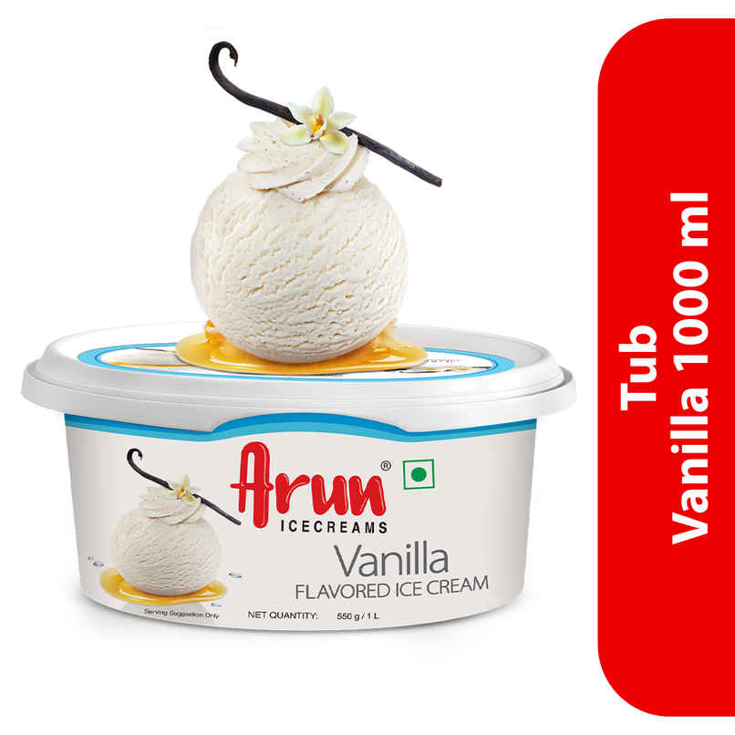 Arun Ice Creams Vanilla Tub 