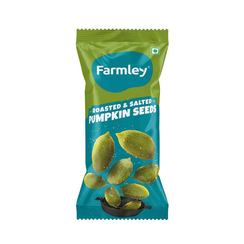Farmley Salted Pumpkin Seeds | Roasted & Salted Nuts