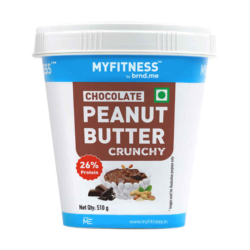 MyFitness 26g High Protein Chocolate Peanut Butter Spread - Crunchy MyFitness 26g High Protein Chocolate Peanut Butter Spread - Crunchy