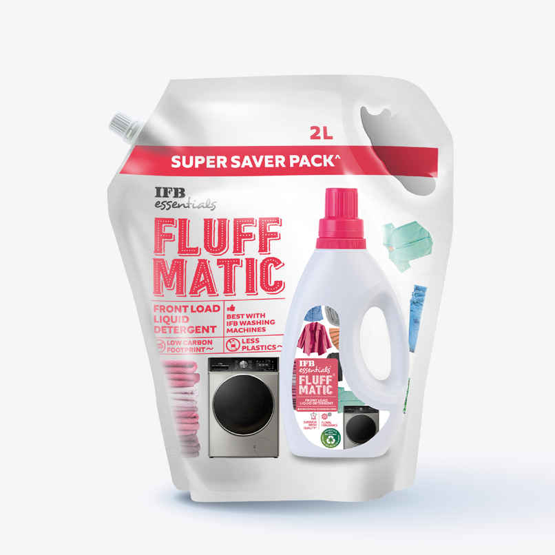 IFB essentials Fluff Front Load Liquid Detergent Refill Pack