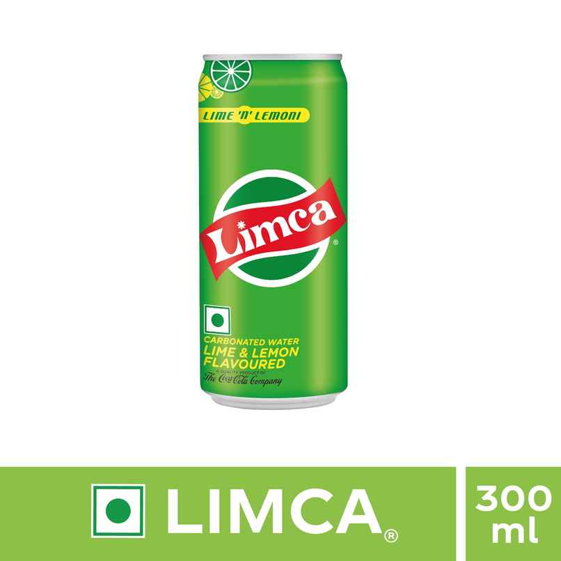 The Coca-Cola Company | Limca | Lime-Lemon Sparkling Soft Drink Can
