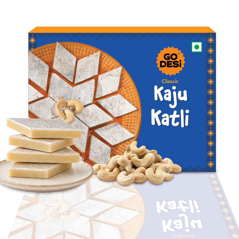 GO Desi Kaju Katli Classic | Kaju Barfi
