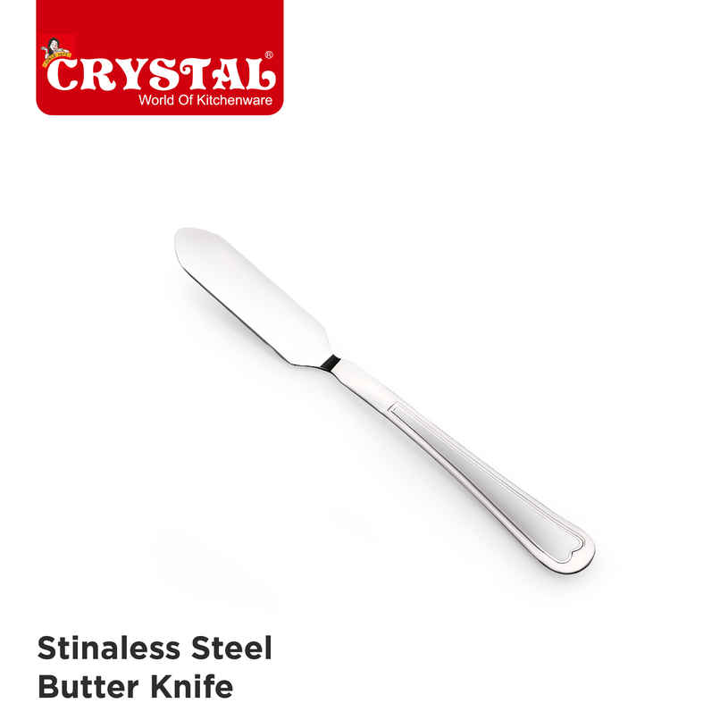 Crystal Stainless Steel Butter Knife (1 Pc)