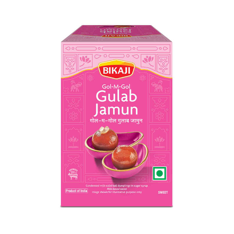 Bikaji Gol-M-Gol | Gulabjamun | Soft & Sweet Bikaji Gol-M-Gol | Gulabjamun | Soft & Sweet