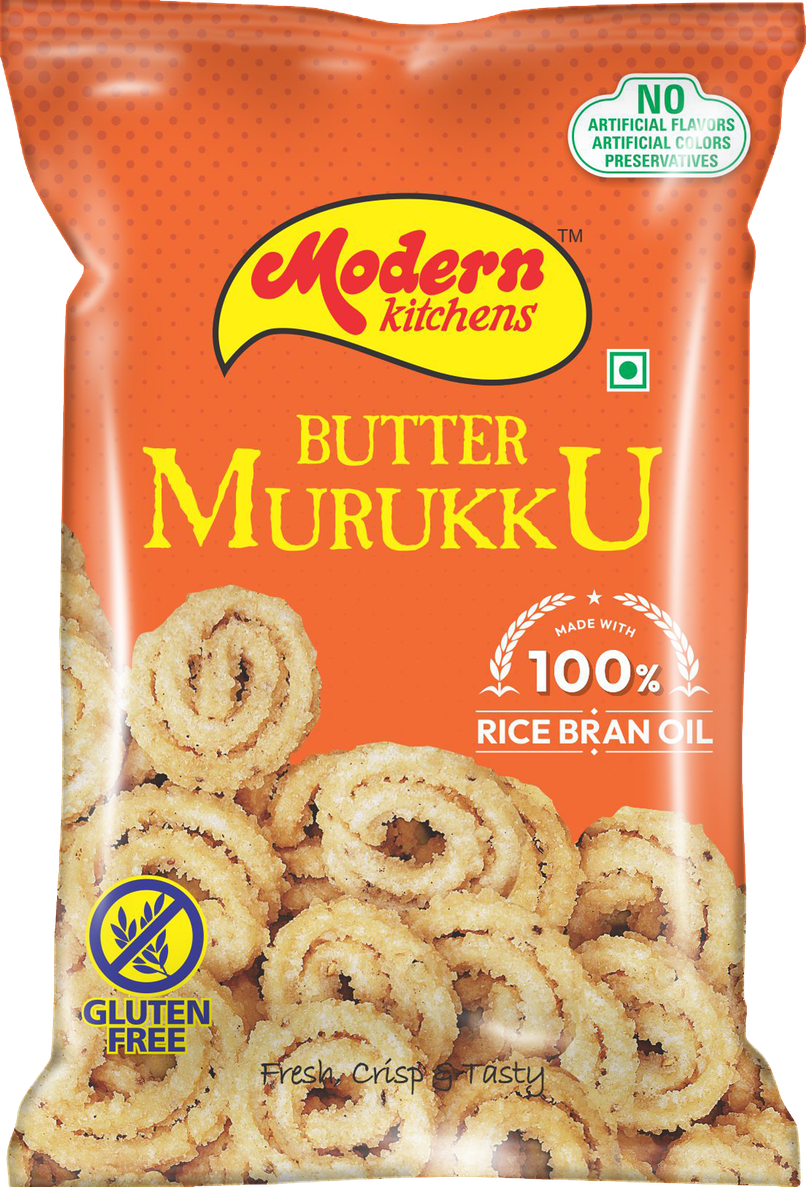 Modern Kitchen Butter Murukku - Rice Brain Oil Modern Kitchen Butter Murukku - Rice Brain Oil