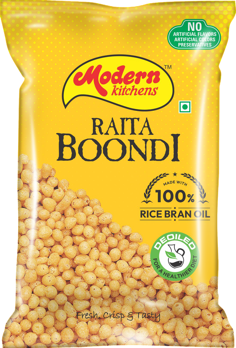 Modern Kitchen Raita Boondi | Rice Bran Oil Modern Kitchen Raita Boondi | Rice Bran Oil