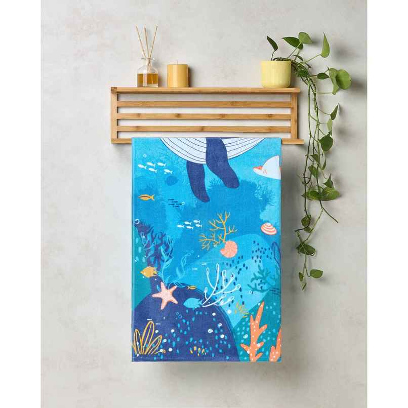 Himeya Play 350 GSM Cotton Bath Towel | Sea World Himeya Play 350 GSM Cotton Bath Towel | Sea World