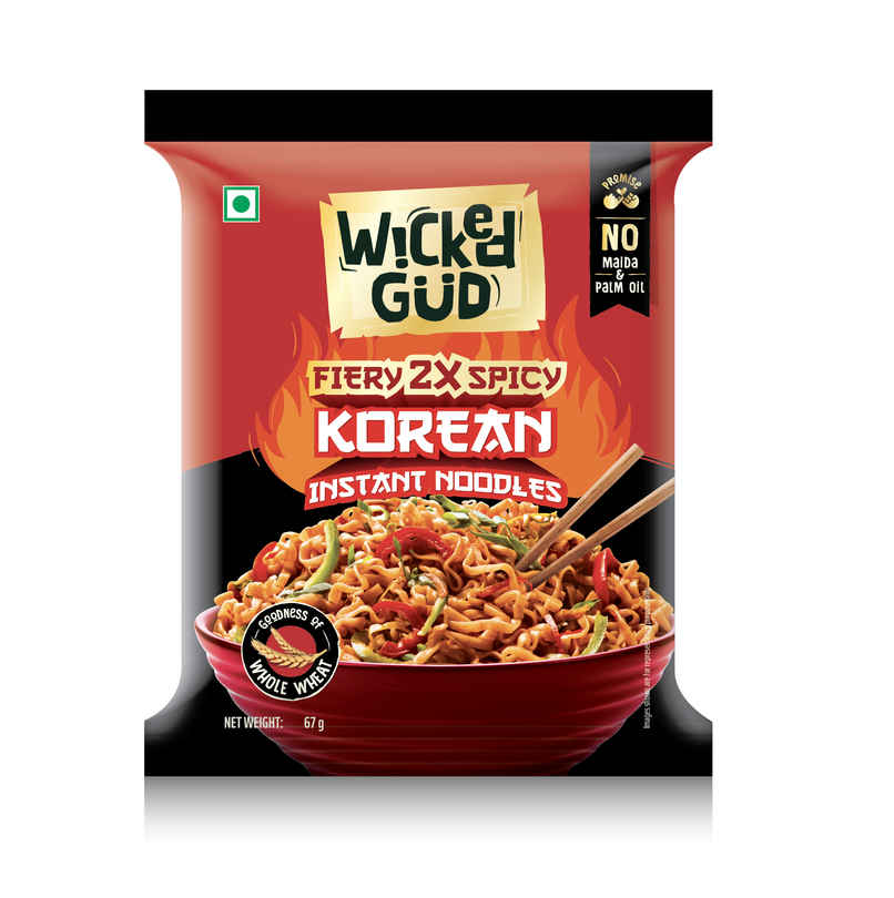Wickedgud Fiery 2X Spicy Korean Noodles