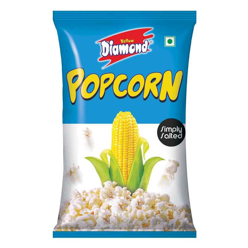 Yellow Diamond Simply Salted Popcorn | Light & Crunchy Yellow Diamond Simply Salted Popcorn | Light & Crunchy