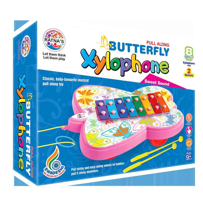Ratna's Butterfly Xylophone | Assorted Ratna's Butterfly Xylophone | Assorted