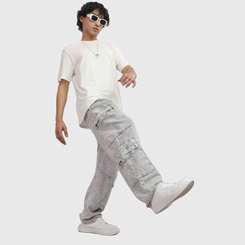 Springman Unisex Round Neck T-shirt | White - XXL