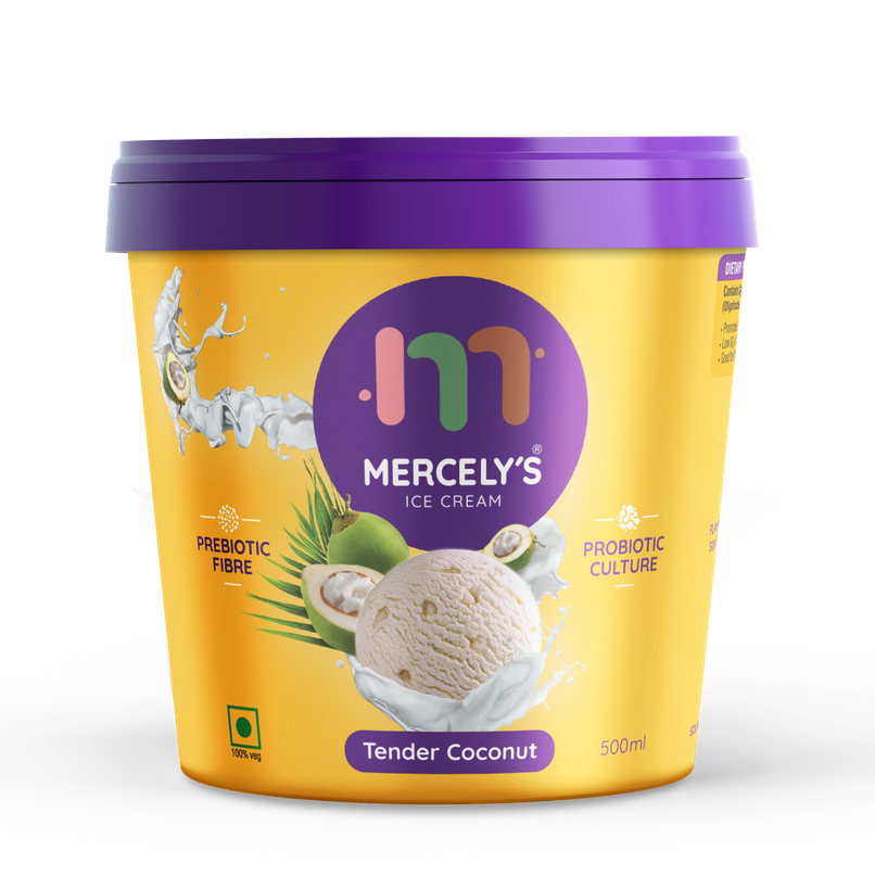 Mercelys Ice Cream Premium Tender Coconut Tub