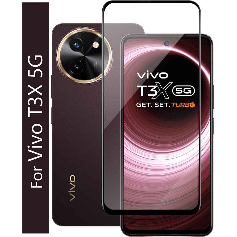 Kwine Case Vivo T3X Tempered Glass Screen Protector