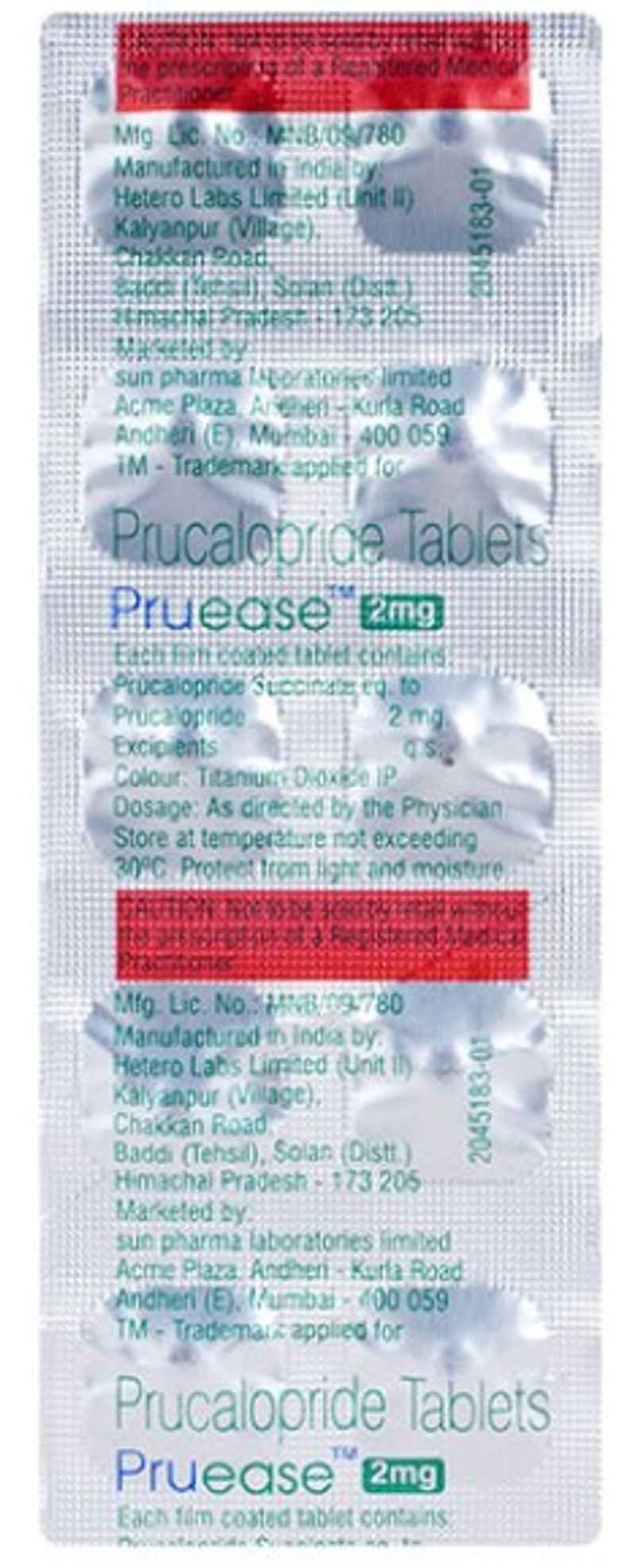 Pruease 2mg Tablet