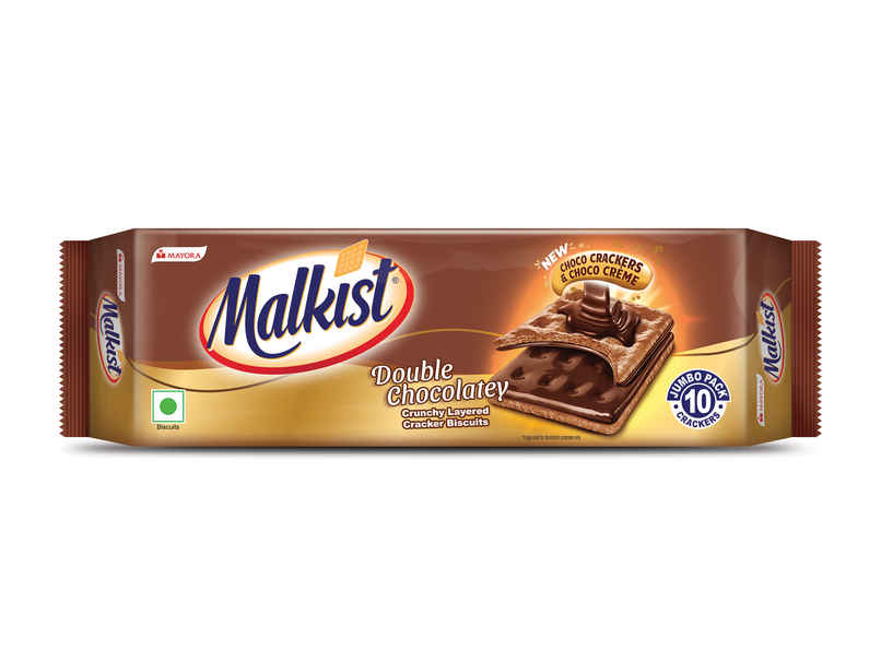 Malkist Double Chocolatey Crunchy Layered Crackers