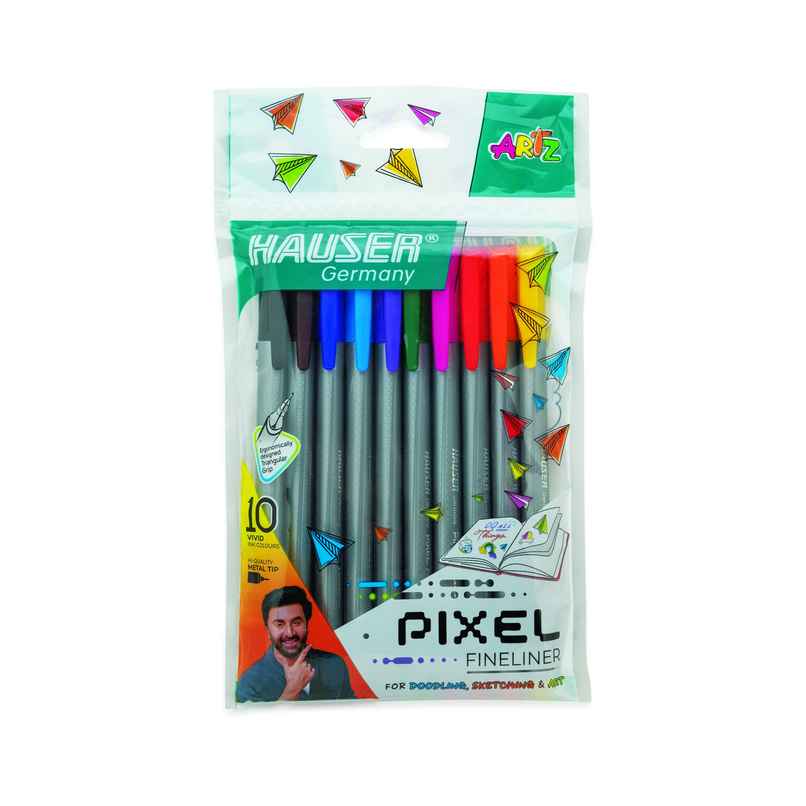 Hauser Pixel Fineliner 10 Pcss