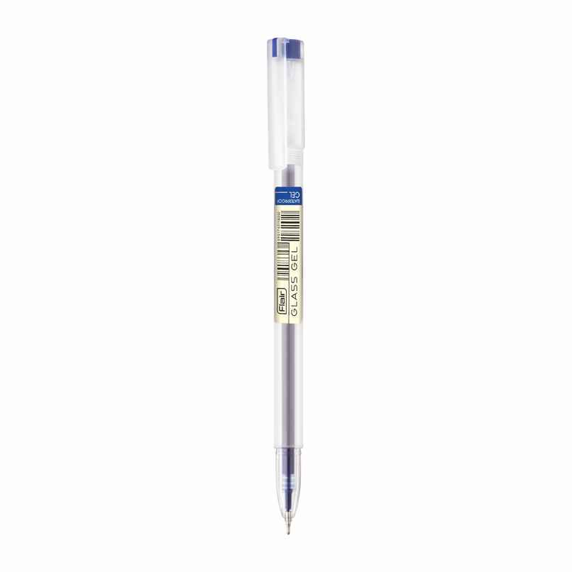 Flair Glass Gel Pen Blue Pack Of 5
