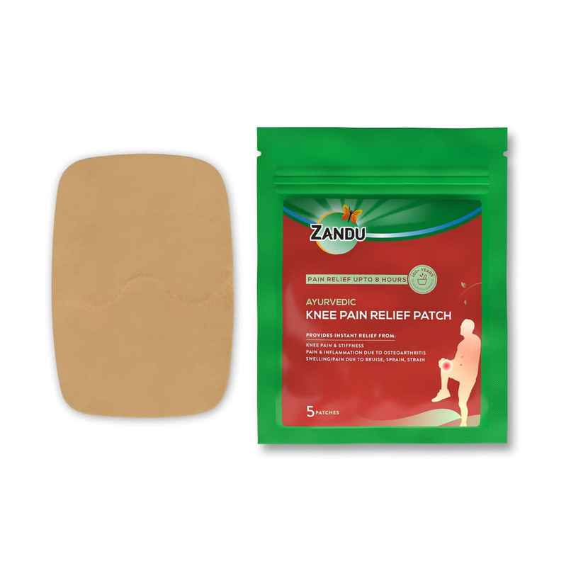 Zandu Ayurvedic Knee Pain Relief Patch (Pack of 5 patches)