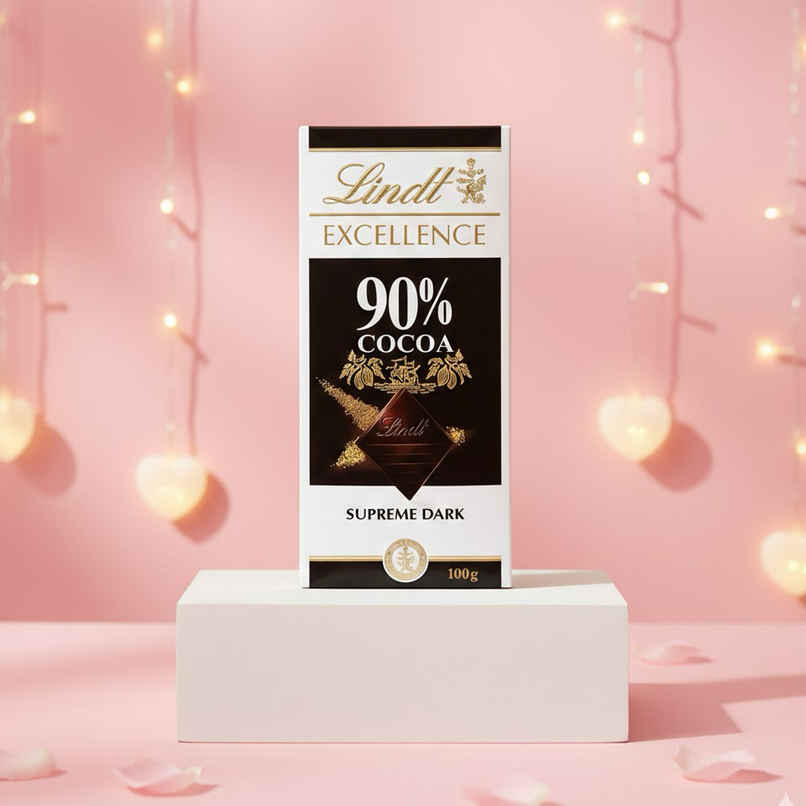 Lindt Excellence 90% Cocoa Supreme Dark Chocolate Bar