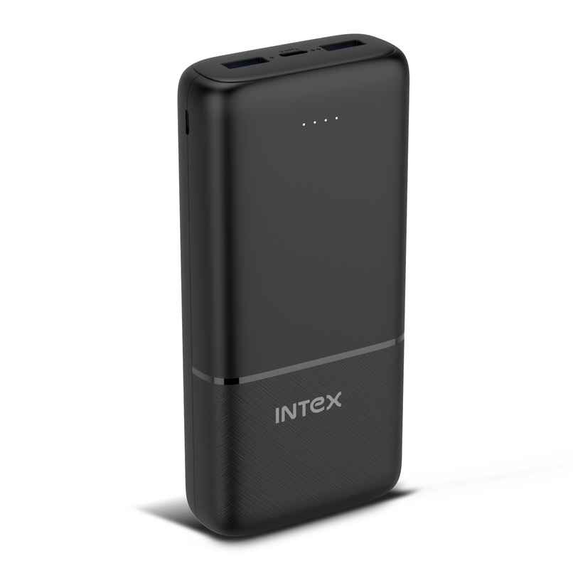 Intex 20000 mAh 12 W Power Bank (Smokey Black, Lithium Polymer) Intex 20000 mAh 12 W Power Bank (Smokey Black, Lithium Polymer)