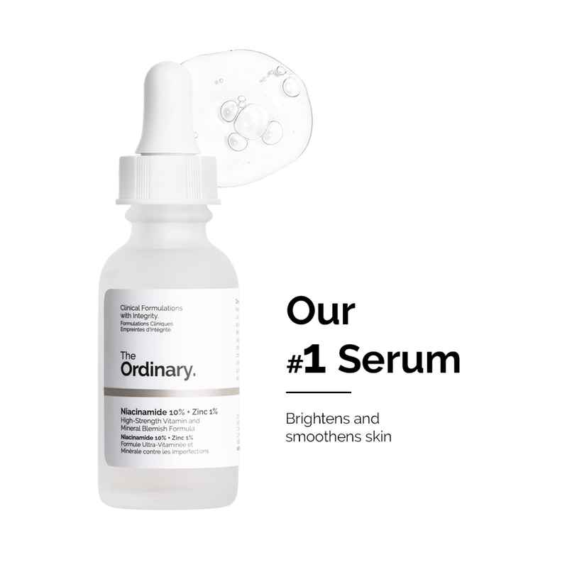 The Ordinary Niacinamide 10% + Zinc 1% High Strength Vitamin and Mineral