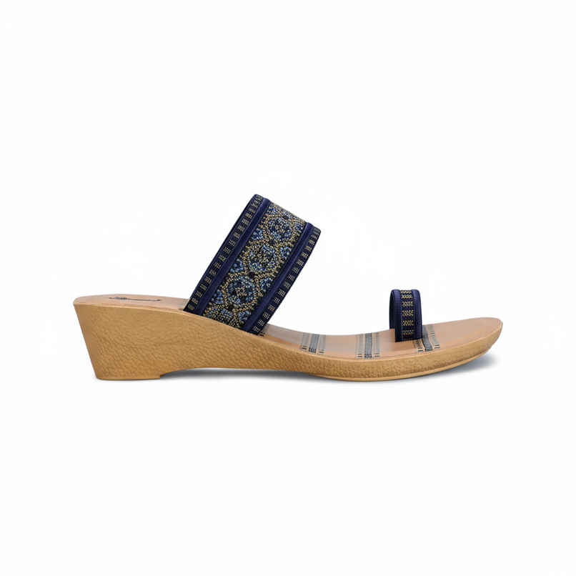 Paragon Women's Blue Pu Sandals PUK7027L UK 4