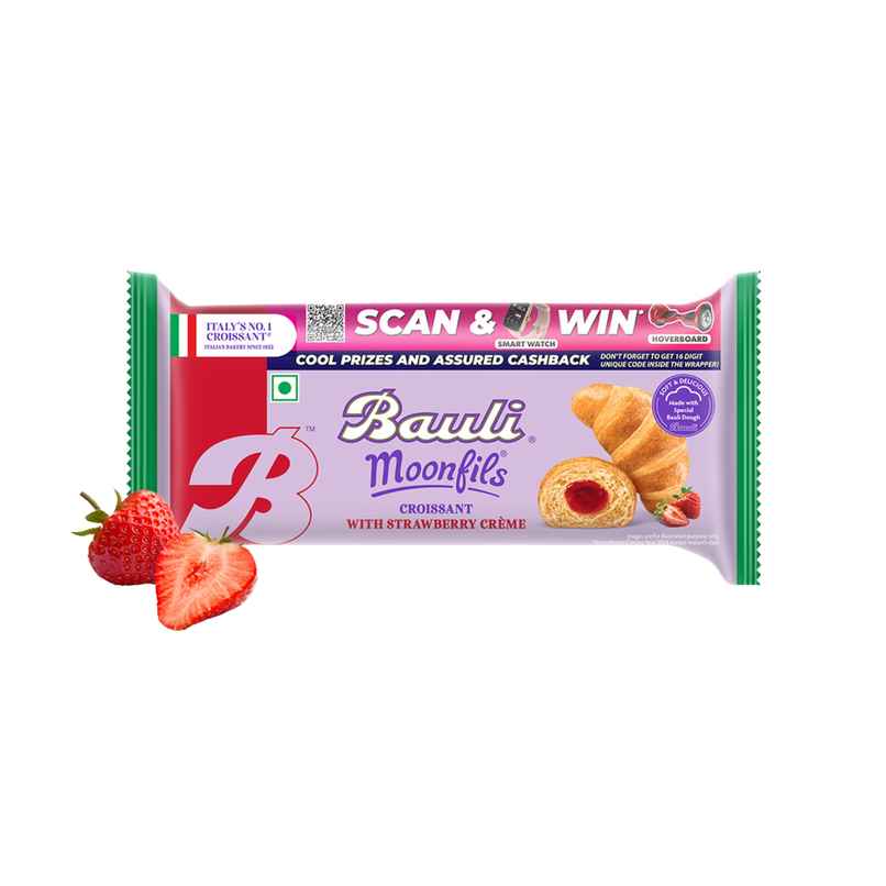 Bauli Moonfils Croissants Strawberry | Veg