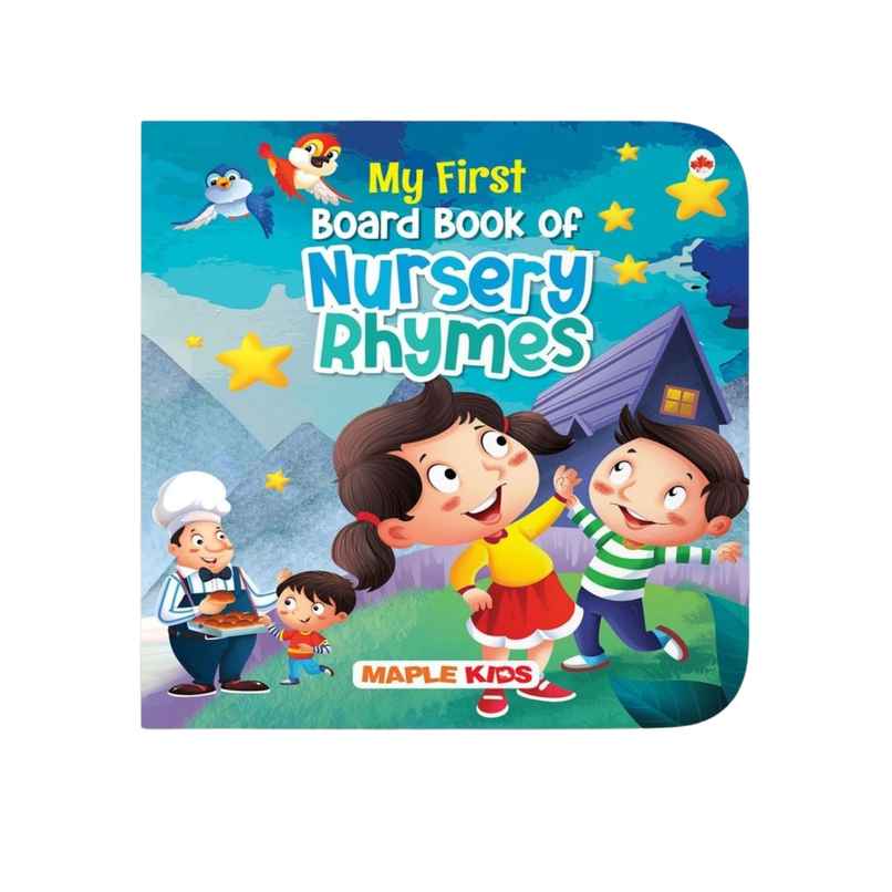 Nursery Rhymes For Kids - Board Book | Johnny Johnny | Hot Cross Buns | Age 0-2