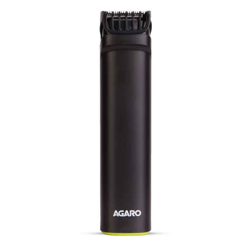 Agaro Mt 8001 Beard Trimmer For Men | 60min Run Time | Usb Charging | Fast Charge | Black