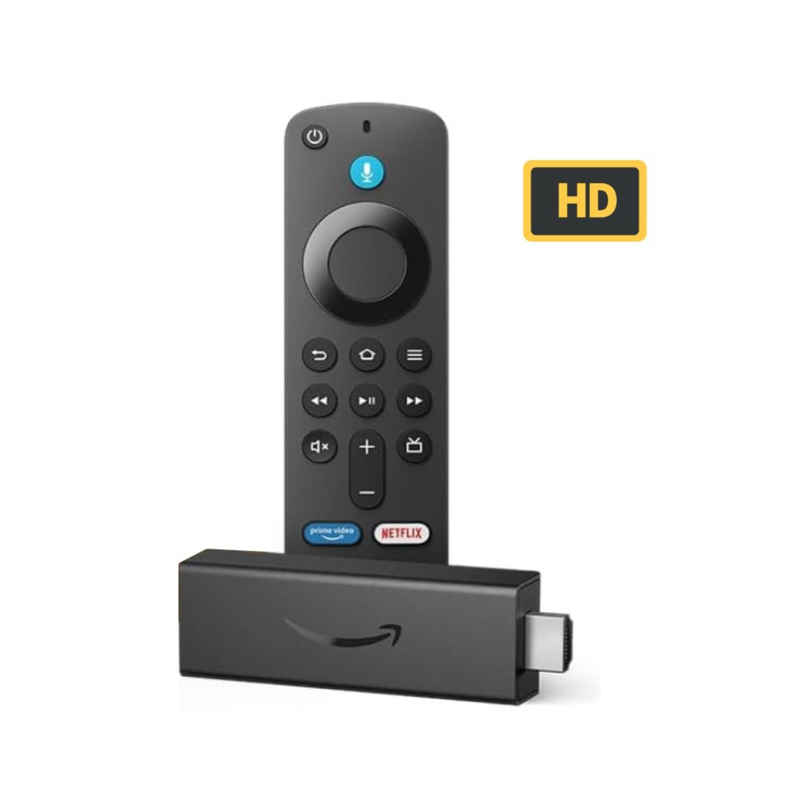 Amazon Fire TV Stick HD | Newest Model | Alexa Voice Remote | TV Power & Volume | Full HD Streaming