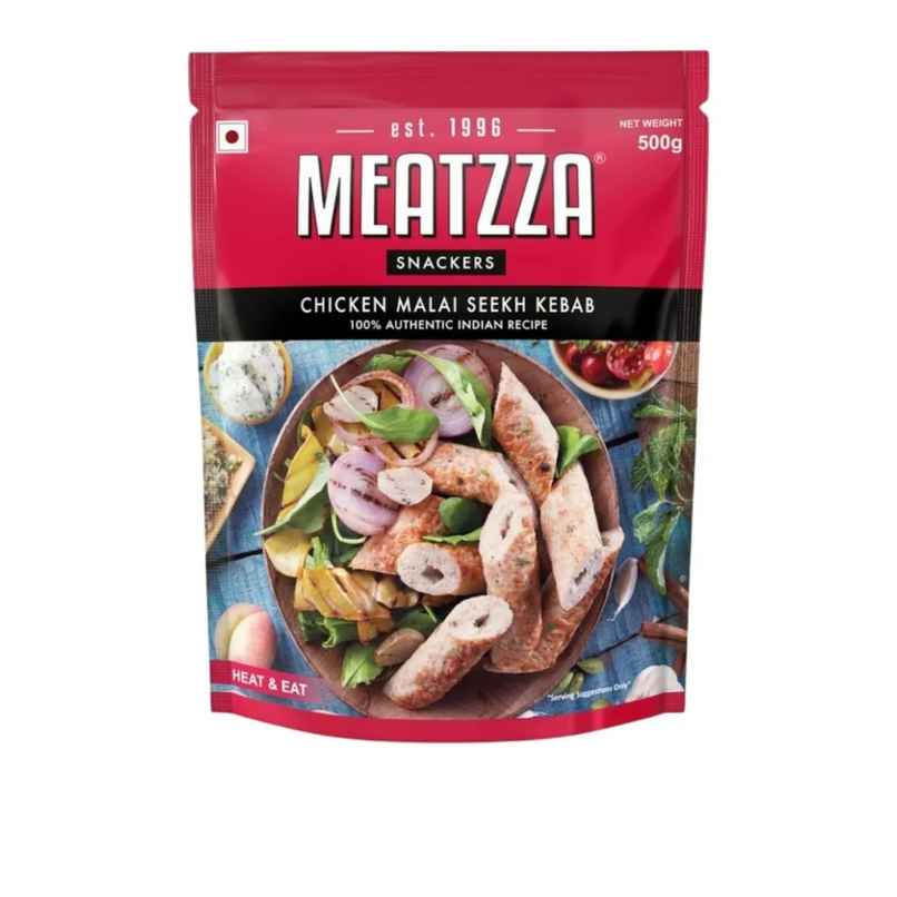 Meatzza Chicken Malai Seekh Kabab