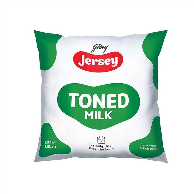 Godrej Jersey Toned Fresh Milk | Pouch