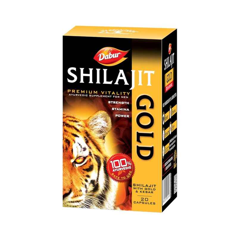 Dabur Shilajit Gold Capsule | Herbal Supplement