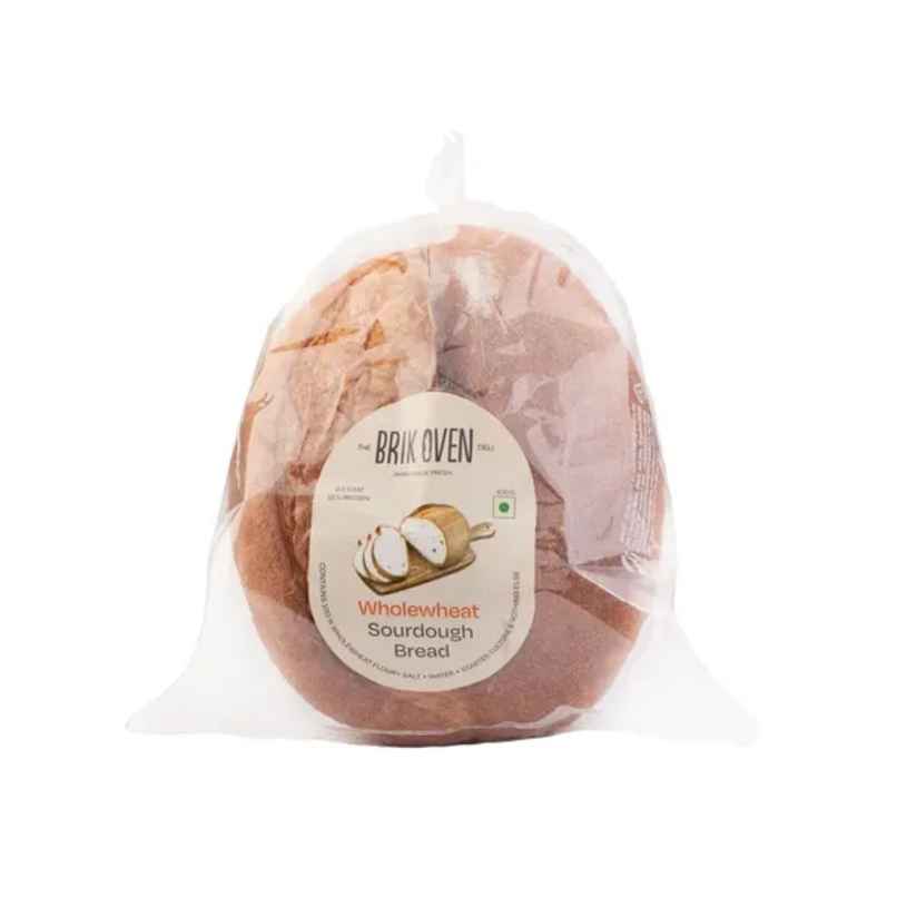 Brik Oven Whole Wheat Sourdough Bread