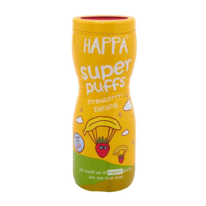 Happa Super Puffs Strawberry | Banana Happa Super Puffs Strawberry | Banana