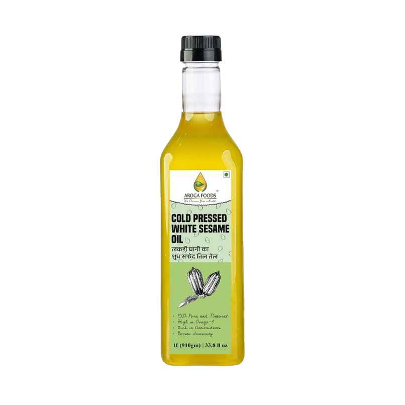 Aroga Foods Sesame (Til-Gingelly) Cold Pressed Oil
