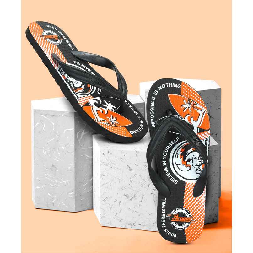 Paragon Men's Orange Hwk Slippers HWK3720G UK 7