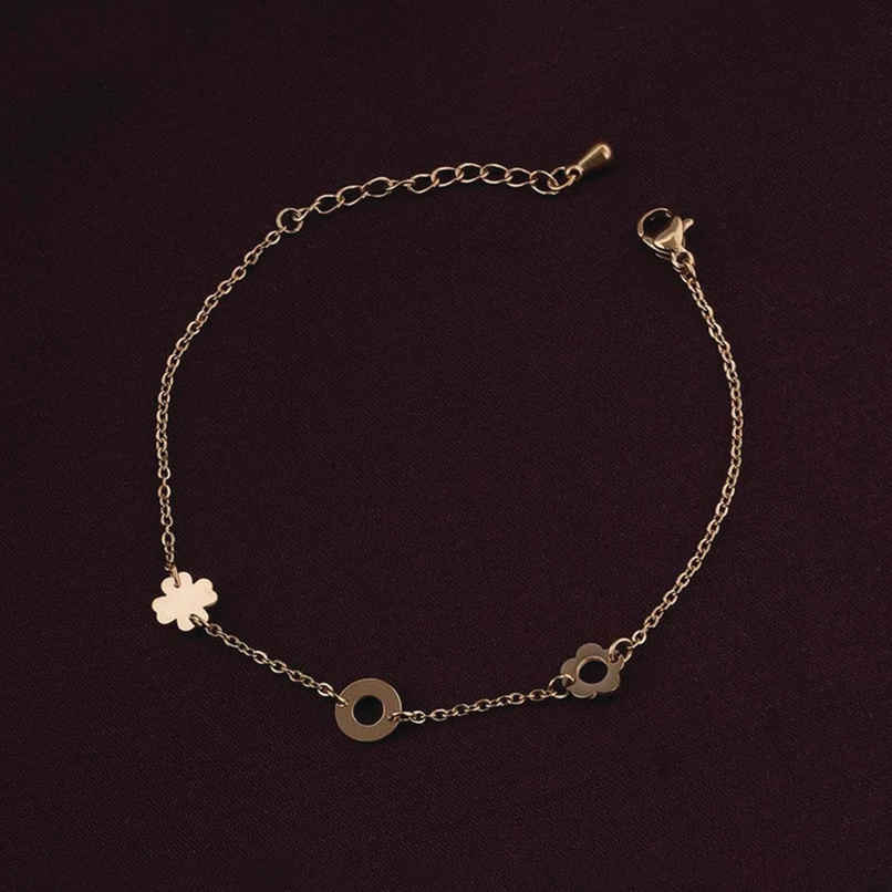 Palmonas Flower Charm Bracelet For Womens | Waterproof And Anti-Tarnish