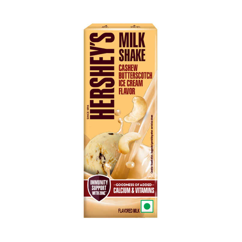 Hershey's Milkshake Cashew Butterscotch Ice Cream Flavor