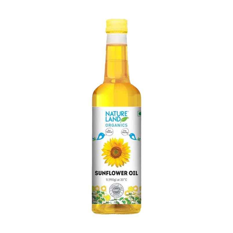 Natureland Organics Sunflower Cold Pressed Oil