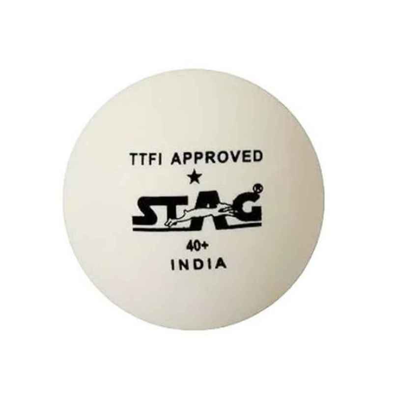 STAG 1 STAR TABLE TENNIS BALL (Pack of 6) STAG 1 STAR TABLE TENNIS BALL (Pack of 6)