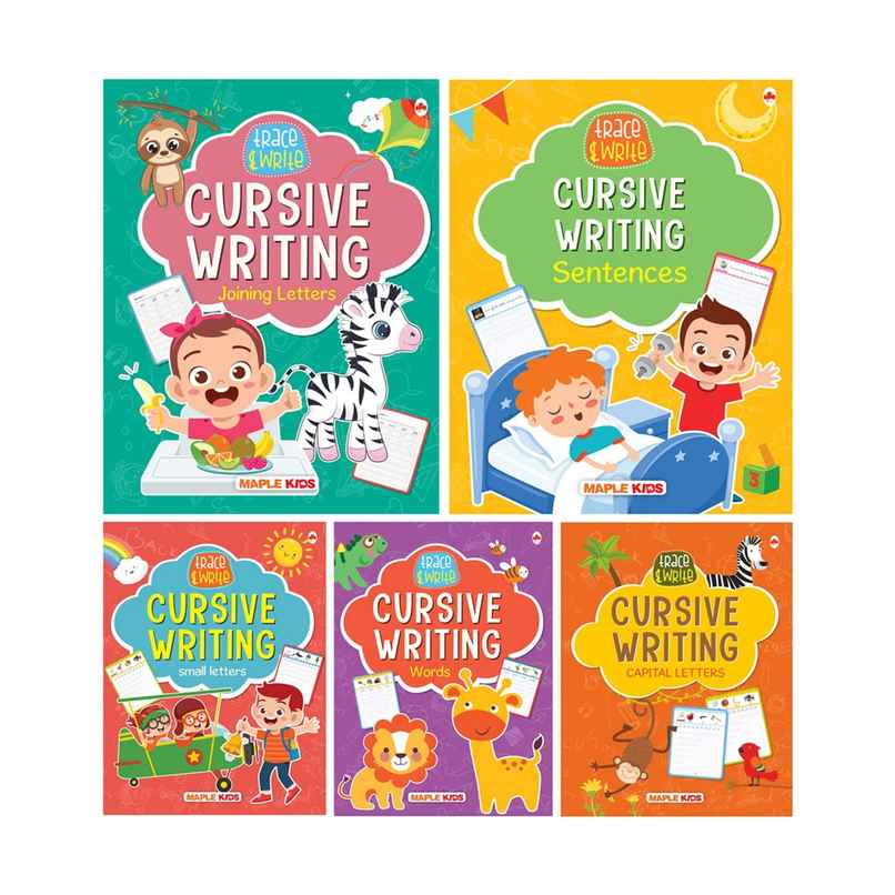 Cursive Writing Books (Set of 5 Books) (Handwriting Practice Books) Cursive Writing Books (Set of 5 Books) (Handwriting Practice Books)