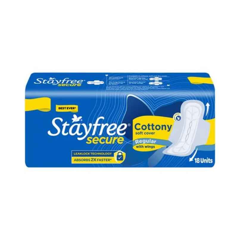 Stayfree Secure Regular Sanitary Pads