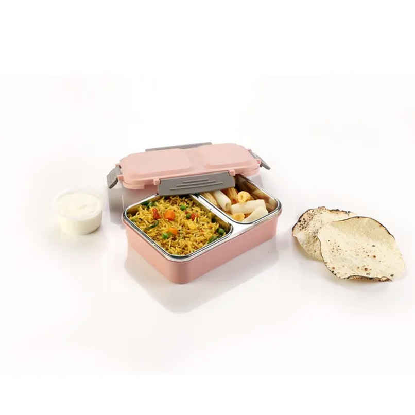 Jensons Two Compound Lunch Box(202) Bpa Free - Assorted Jensons Two Compound Lunch Box(202) Bpa Free - Assorted