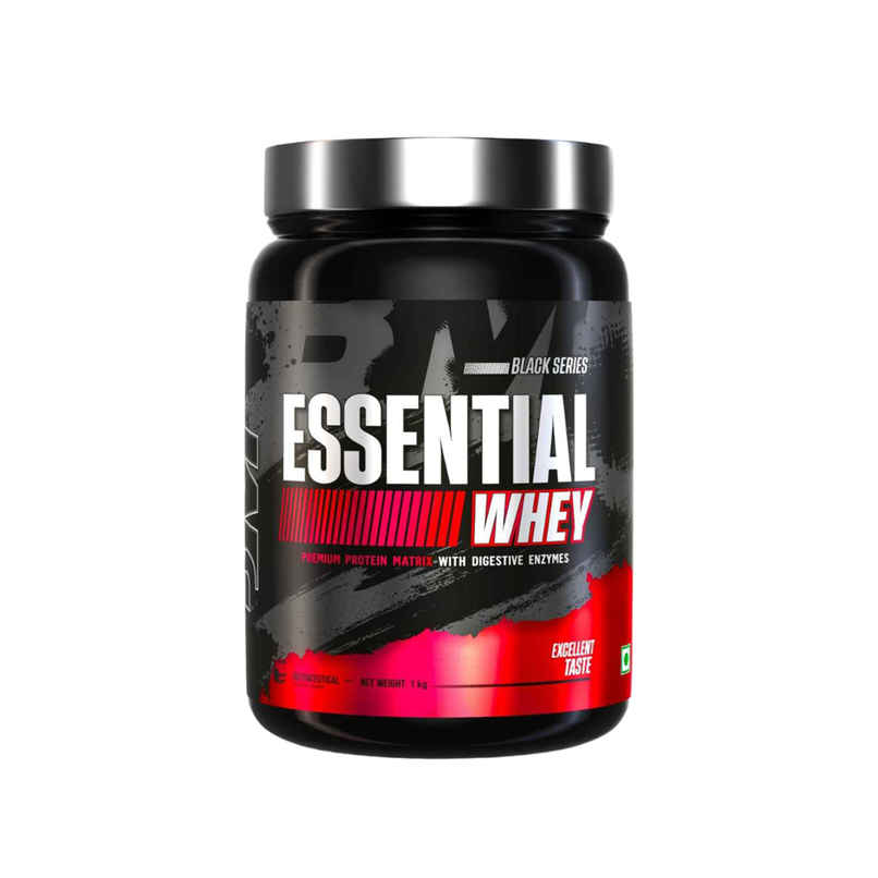Big Muscles Nutrition Essential Whey Protein | Dutch Chocolate | Digestive Enzymes